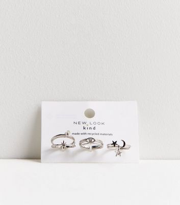 New look sale silver rings