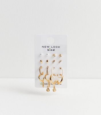 New look sales gold earrings