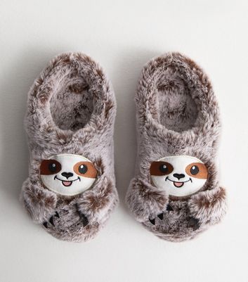 Womens sloth online slippers