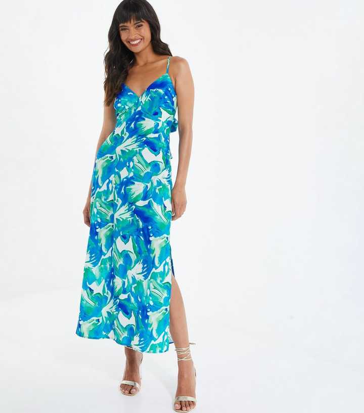 quiz printed maxi dress