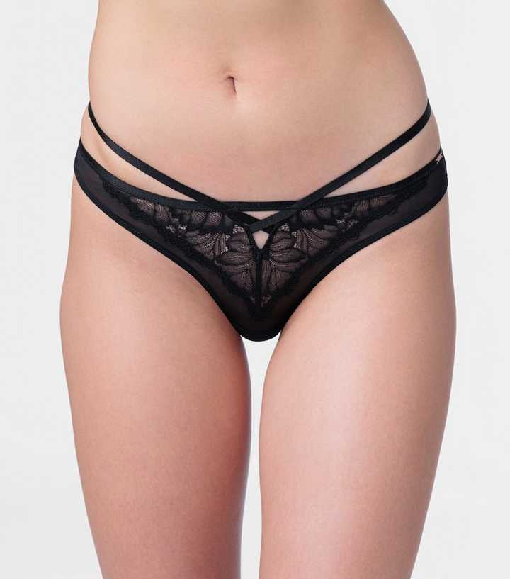 https://media2.newlookassets.com/i/newlook/873244901/womens/clothing/lingerie/dorina-black-floral-mesh-strap-detail-brazilian-briefs.jpg?strip=true&qlt=50&w=720