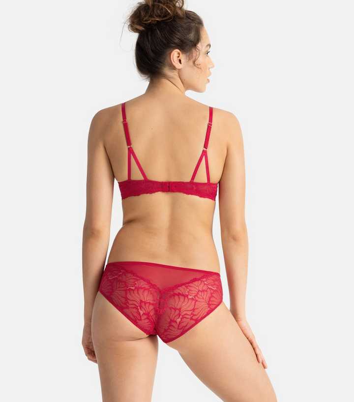 Dorina Red Lace Hipster Briefs