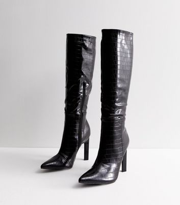 Shops new look crocodile boots