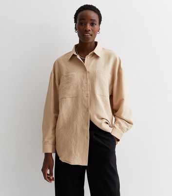 Tall Stone Pocket Front Long Sleeve Shirt
