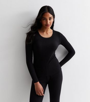 Long sleeve hotsell black thermal