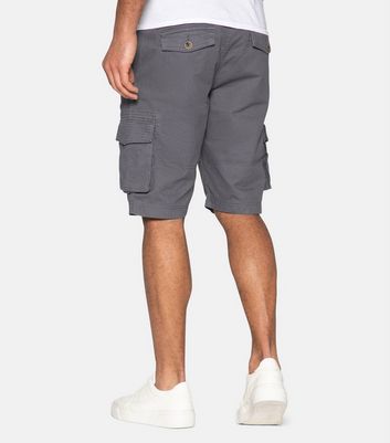 Mens charcoal grey on sale shorts