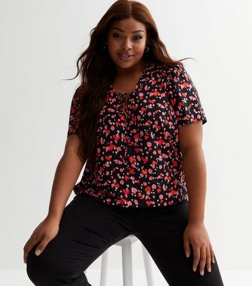 New look plus store size sale tops