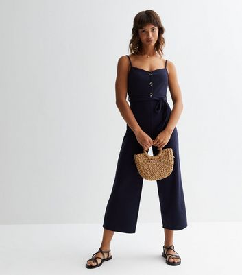 New look deals navy jumpsuit