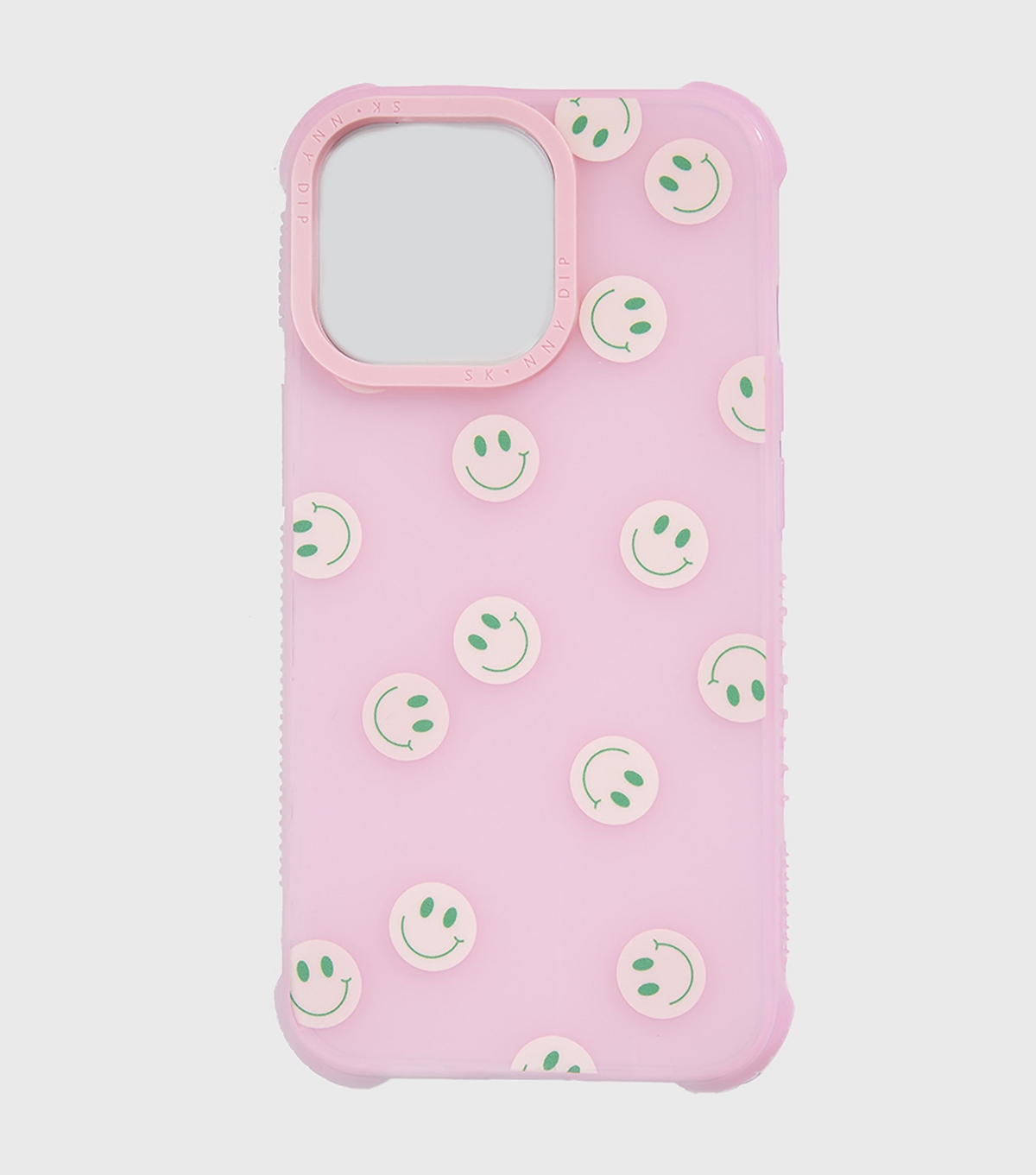 Pink Smile Face iPhone Case Skinnydip New Look