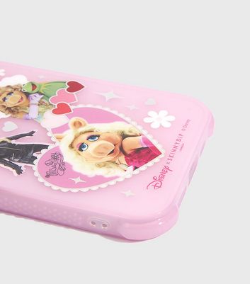 Skinnydip Disney Bright Pink Miss Piggy iPhone Case New Look