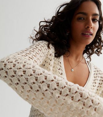 Crochet hotsell wrap cardigan