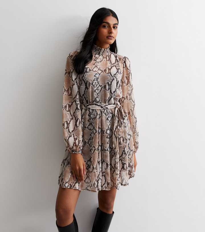 new look snakeskin shirt
