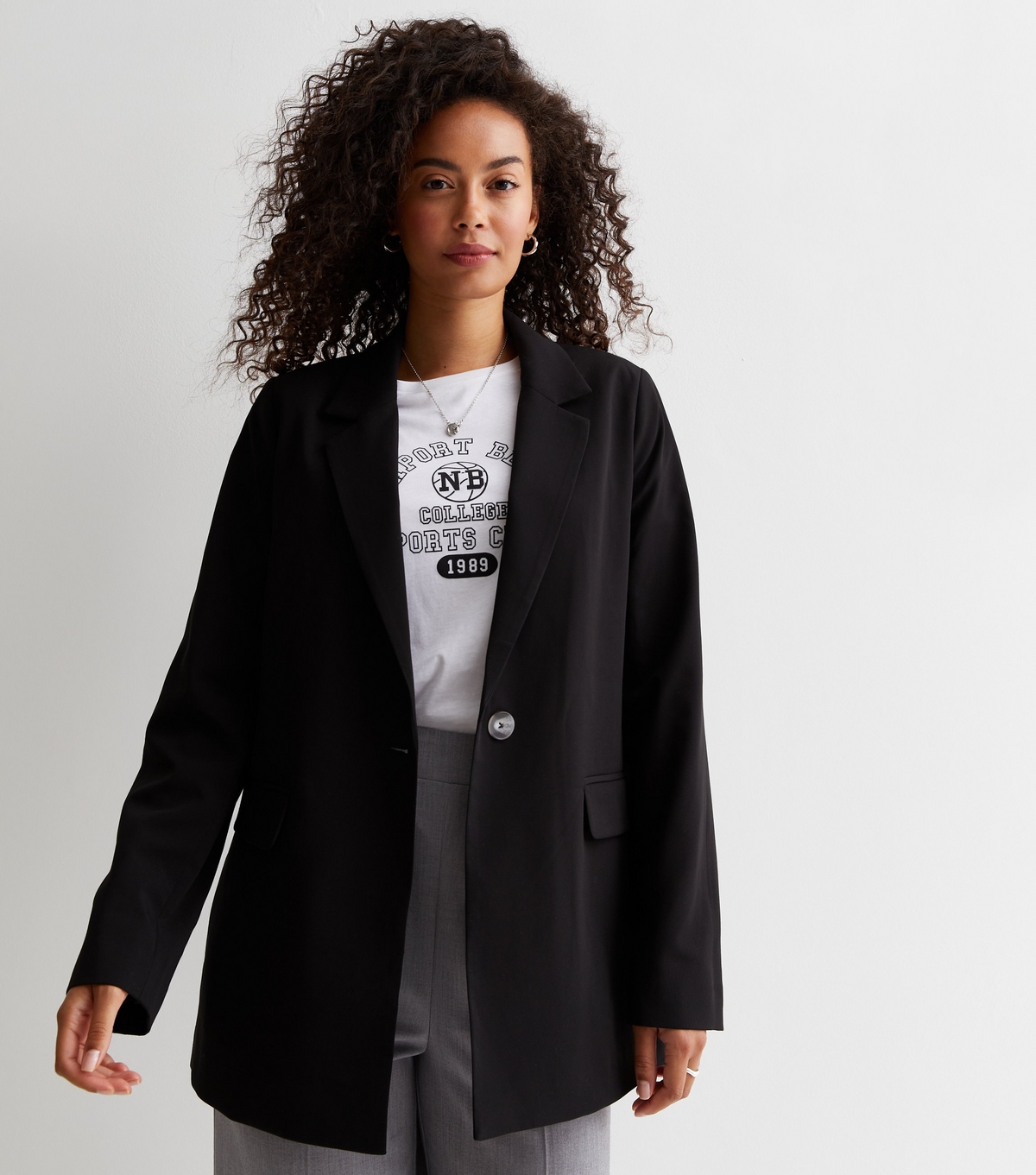 Women's Tall Black Blazer New Look