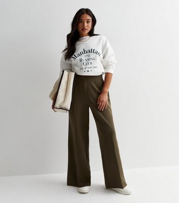 Beige Extreme High Waist Tailored Trouser - Yaz – Rebellious Fashion