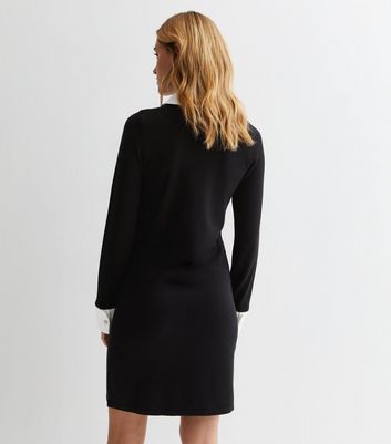 All black shirt dress online