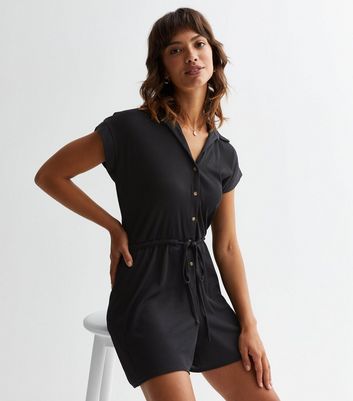 Womens black hot sale playsuit