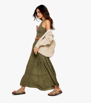 Maxi skirt women's clearance clothing