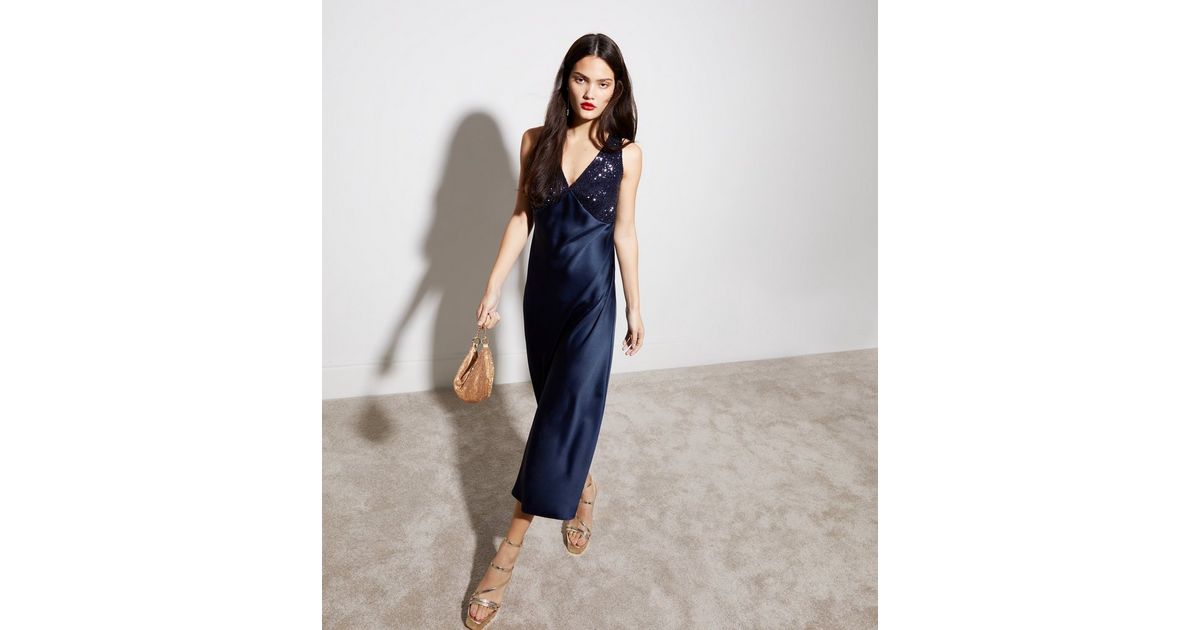 Sensiri Dress - Navy