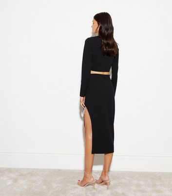 Black midi hotsell skirt formal