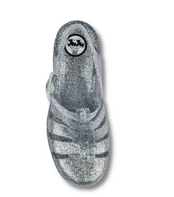 Silver best sale jelly shoes