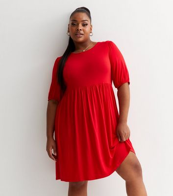 Plus size red shift hot sale dress