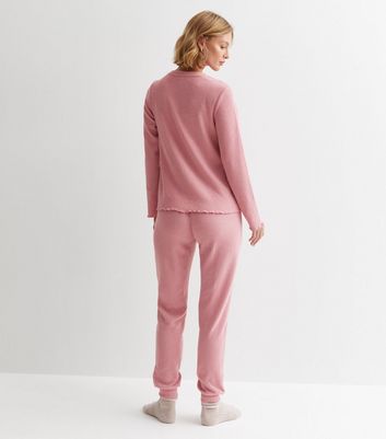 Ribbed best sale jersey pajamas