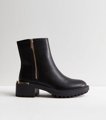 Studded chunky chelsea on sale boots