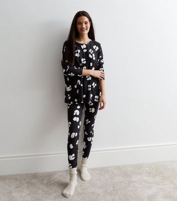 Leopard print best sale pyjamas new look