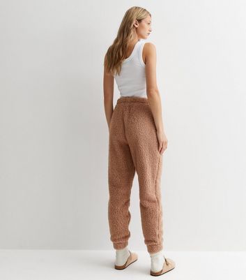 Teddy bear best sale borg joggers