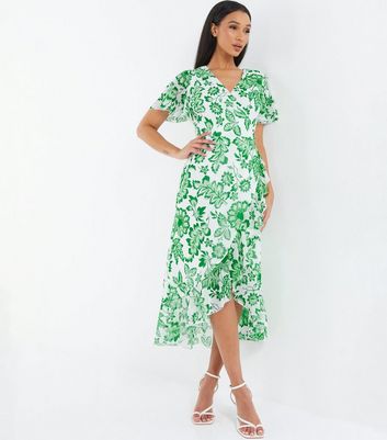 Green quiz clearance dress