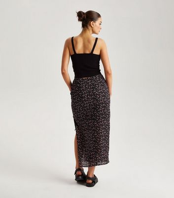 Leopard skirt outlet hollister