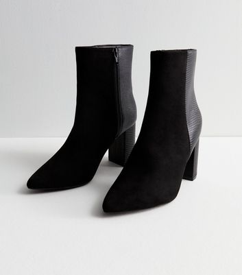 New look outlet croc ankle boots