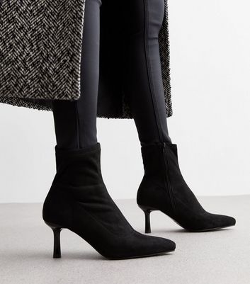 Black sock stiletto store boots