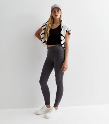 New look grey leggings best sale