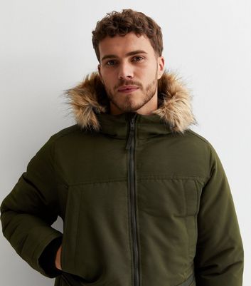 Jack jones khaki jacket best sale