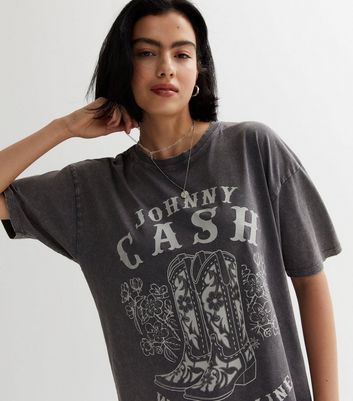 Johnny cash 2025 t shirt women's