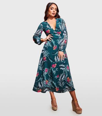 Goddiva floral dress sale