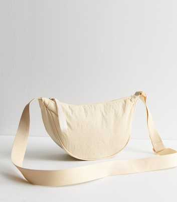 Cream Cross Body Bag