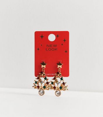 Betsey Johnson” Festive Christmas Cat Earrings with Santa Hat Stud Dangle  New | eBay