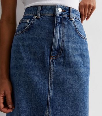 Long denim hotsell skirts for petites