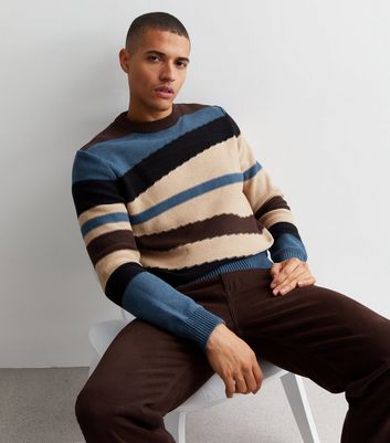 Striped hotsell jumpers mens