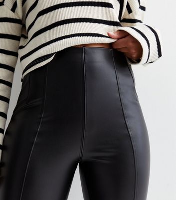Leather look leggings black – Alexandra Rose Boutique UK