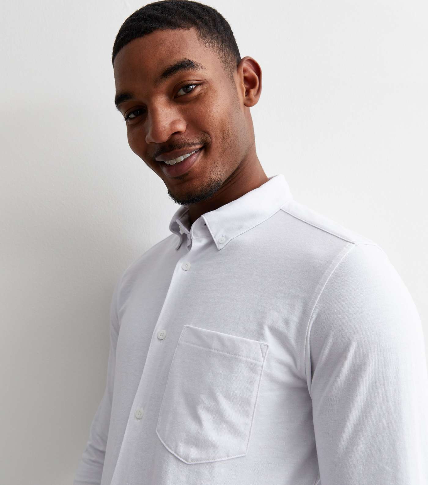 Only & Sons White Pocket Front Shirt Image 2