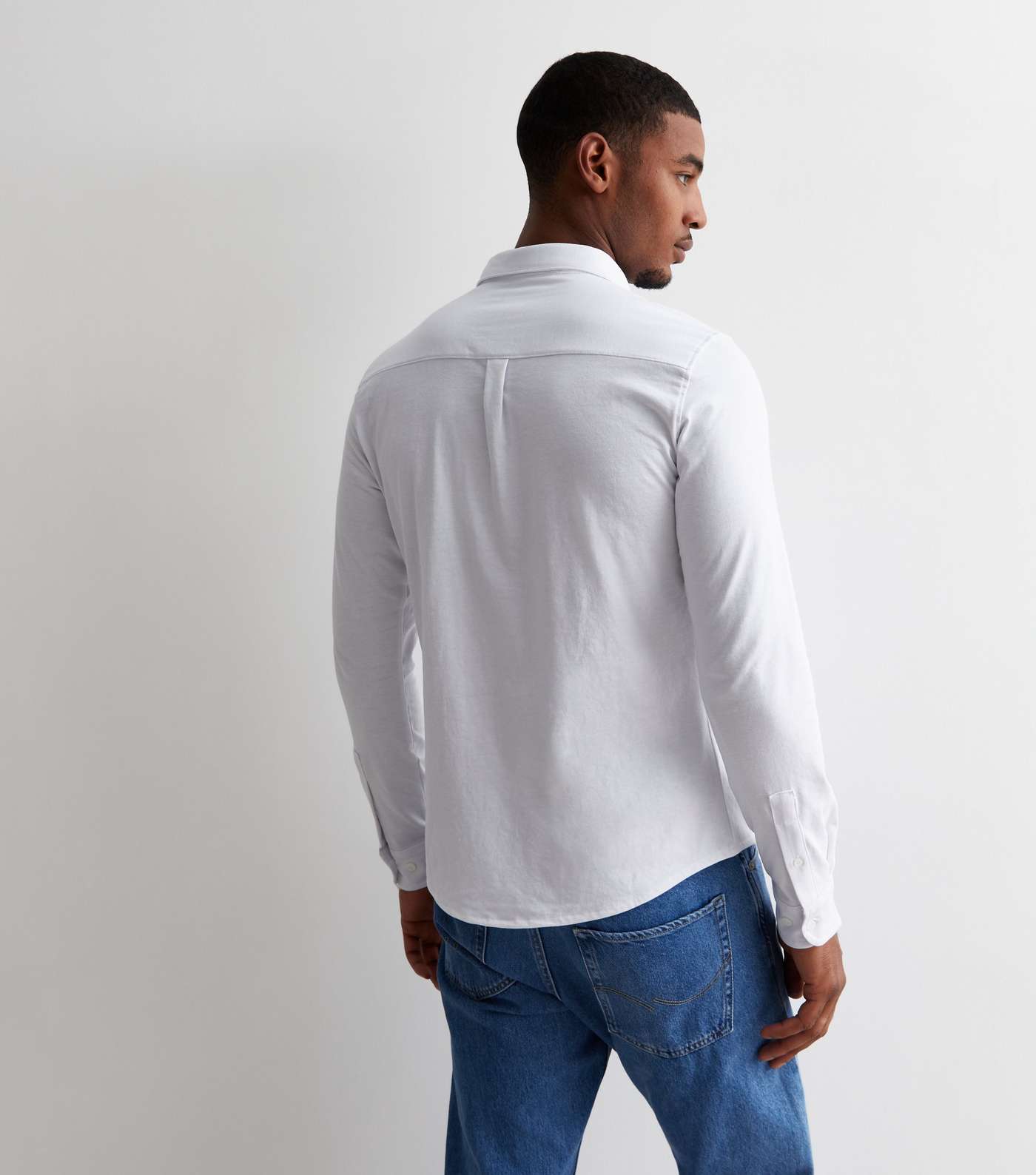 Only & Sons White Pocket Front Shirt Image 4