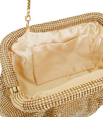 Yellow clutch bag online new look