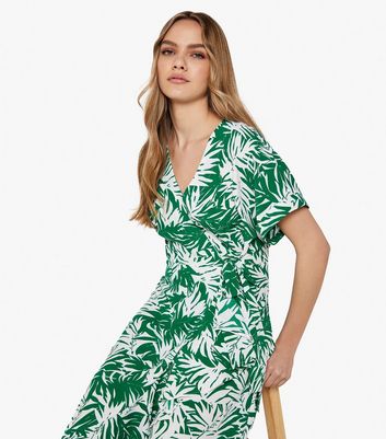 New look sales palm print dress