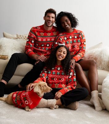 Matching christmas 2025 family jumpers