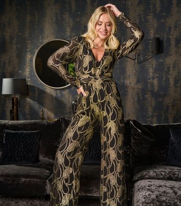 New look cheap glitter jumpsuit