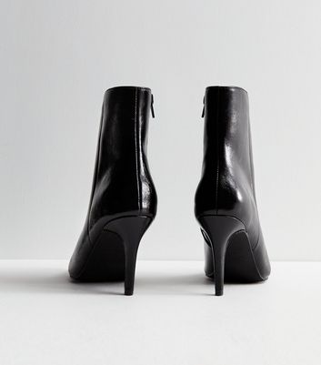 Womens black stiletto sales boots