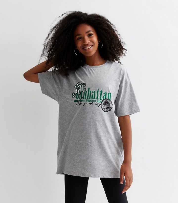 Daisy Street relaxed T-Shirt With Atlanta Print